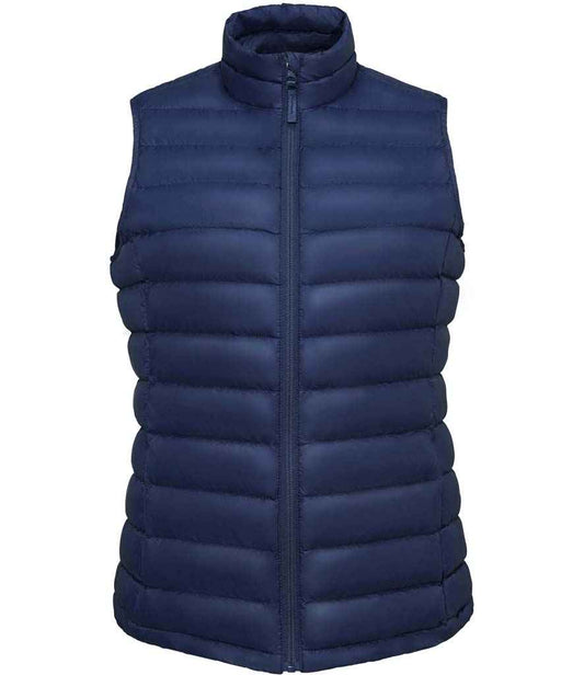 SOLS 02890 SOL'S Ladies Wilson Lightweight Padded Bodywarmer in French Navy