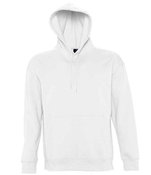 SOLS 13251 Slam Hooded Sweatshirt in White