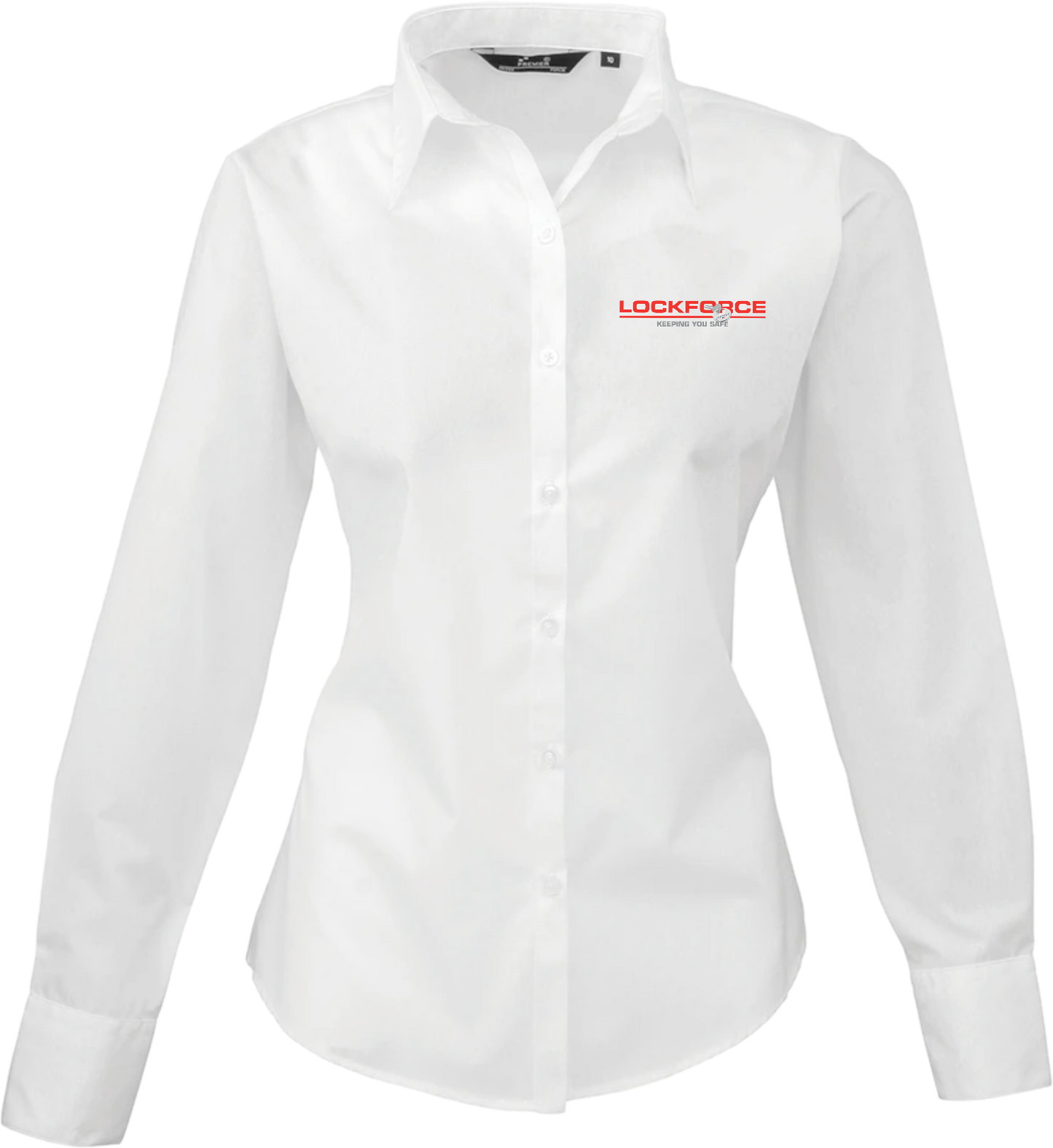 Lockforce Long Sleeve Poplin Blouse