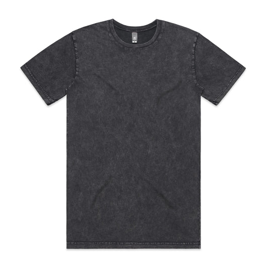 AS Colour 5040 Staple Stone Wash Tee Black Stone
