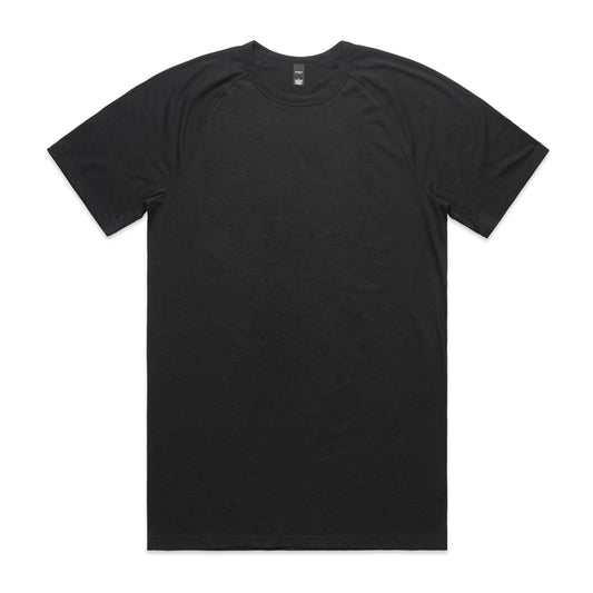AS Colour 5610 Staple Active Blend Tee Black