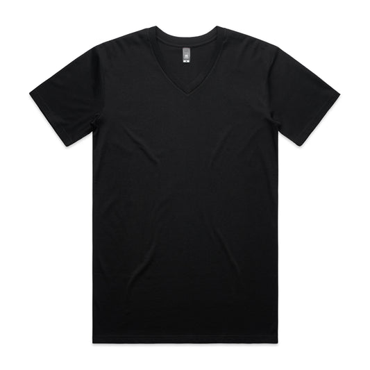 AS Colour 5001V Staple V Neck Tee Black