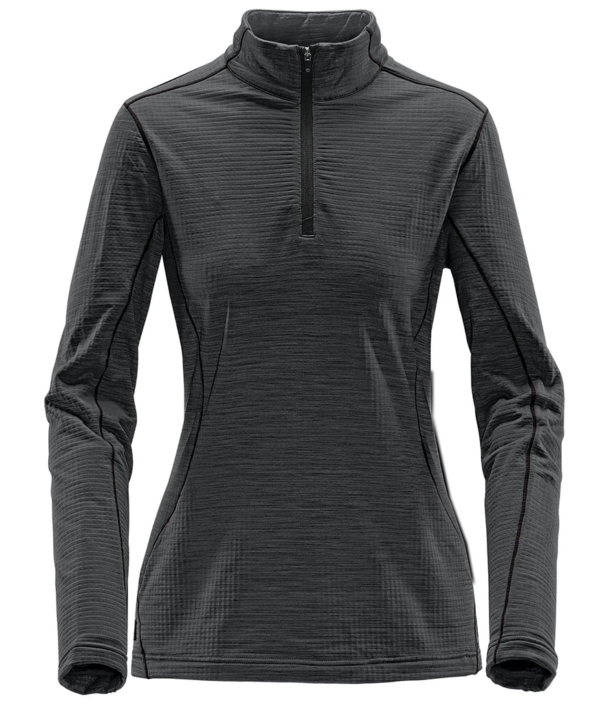 Stormtech HTZ1W Stormtech Ladies Base Thermal Zip Neck Top in Dolphin