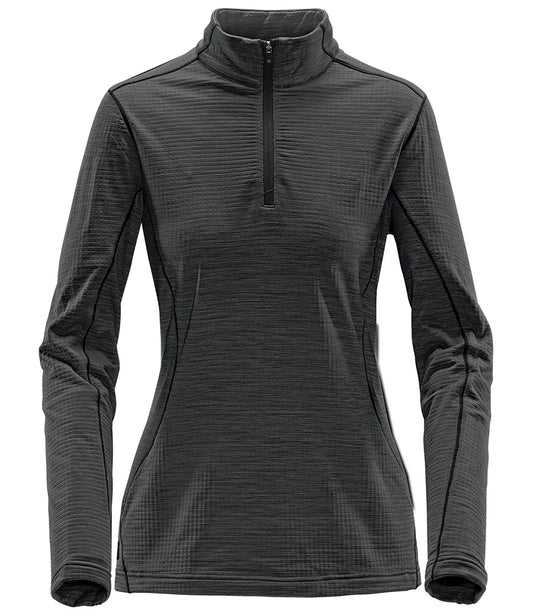 Stormtech HTZ1W Stormtech Ladies Base Thermal Zip Neck Top in Dolphin