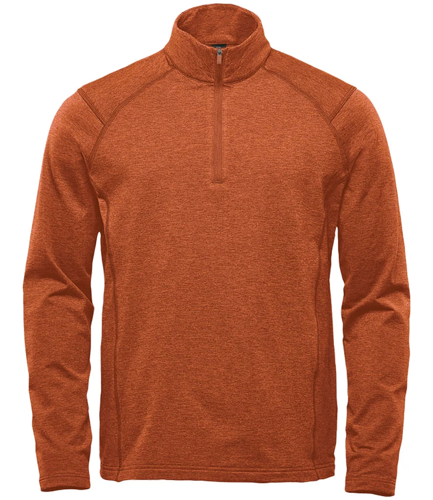 Stormtech HTZ2 Stormtech Treeline Performance 1/4 Zip Pullover in Rust Heather