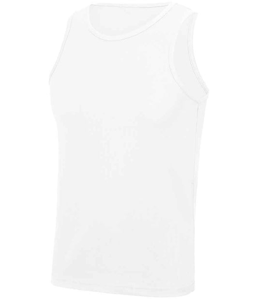 Just Cool JC007 AWDis Cool Vest in Arctic White
