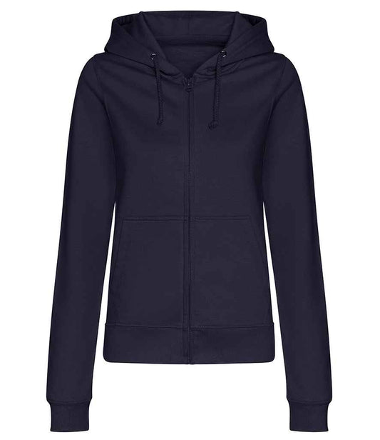 Just Hoods JH050F Ladies College Zoodie in New French Navy