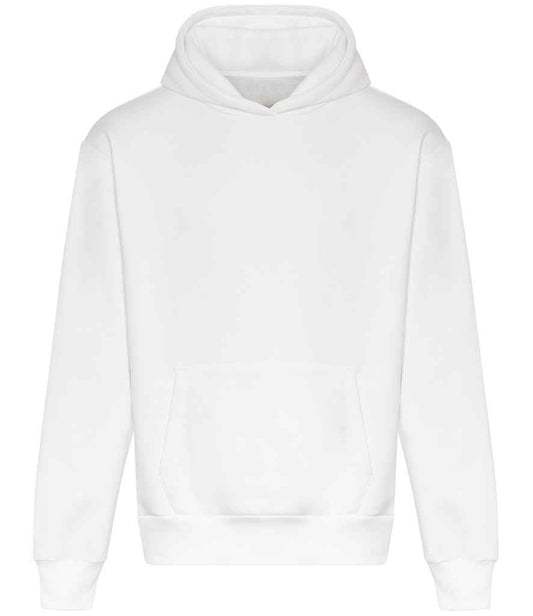 Just Hoods JH120 Signature Heavyweight Hoodie in Arctic White