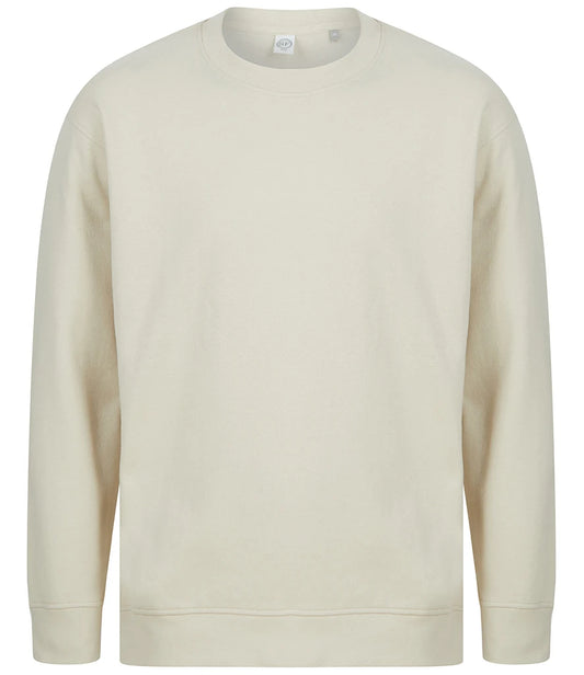 SF Clothing SF530 SF Clothing Unisex Sustainable Fashion Sweatshirt in Light Stone