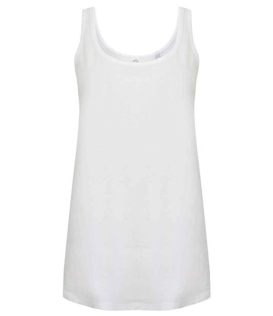 SF Clothing SK234 Ladies Slounge Vest in White