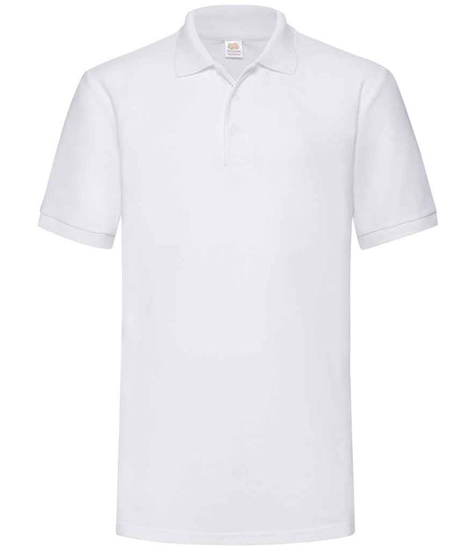 Fruit of the Loom SS27 polo in White