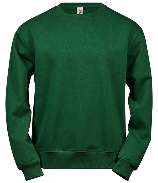 Tee Jays T5100 Tee Jays Power Organic Sweatshirt in Forest Green
