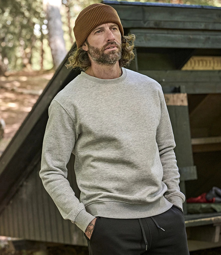 Tee Jays T5429 Tee Jays Heavy Sweatshirt in Heather Grey