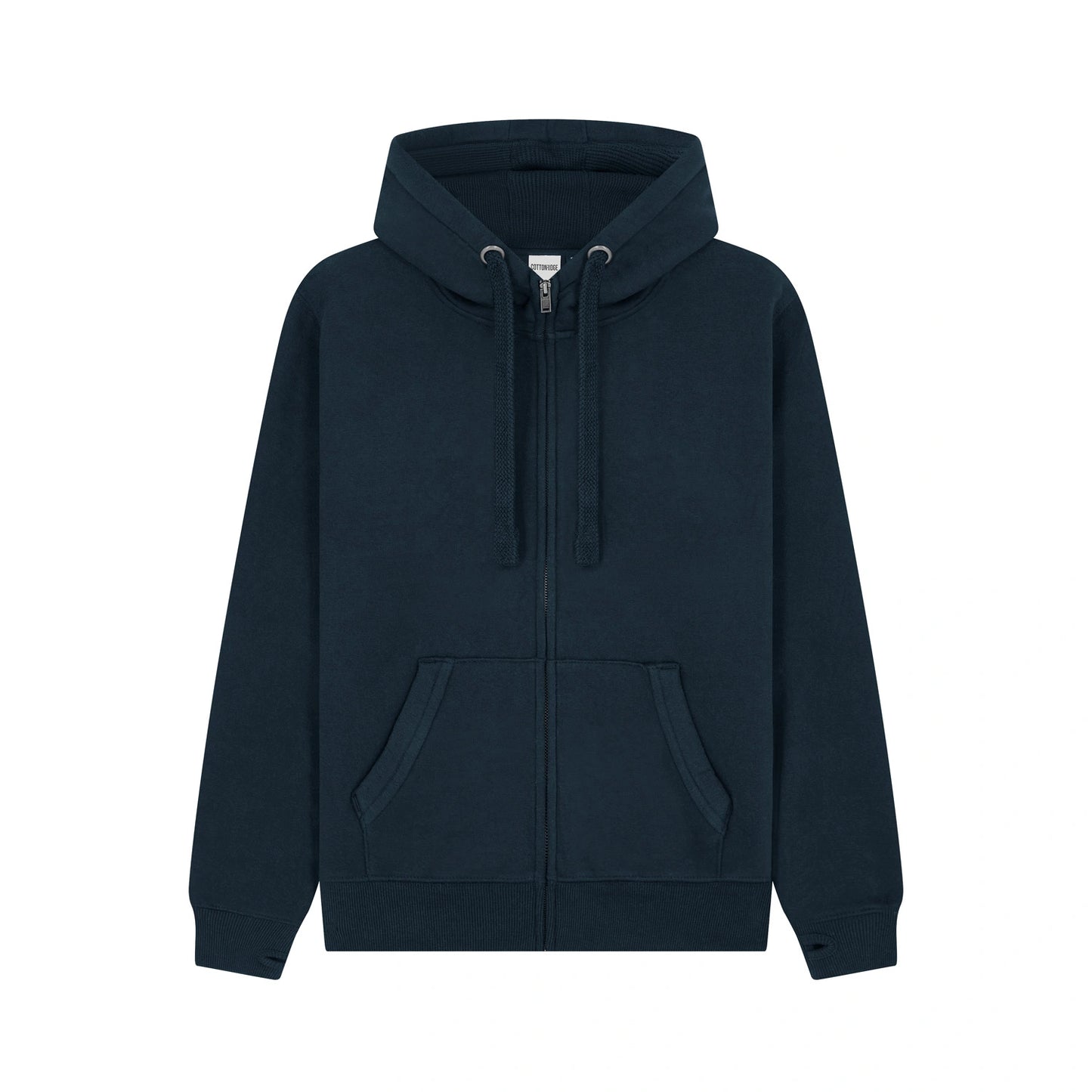 Cottonridge W41PF Jupiter Peach Finish Zip Hoodie — French Navy
