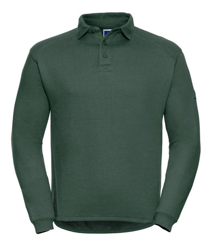 Russell Athletic 012M sweatshirt Bottle Green front