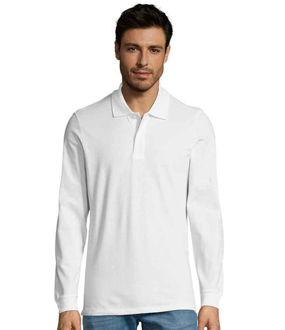 SOLS 02087 SOL'S Perfect Long Sleeve Piqué Polo Shirt