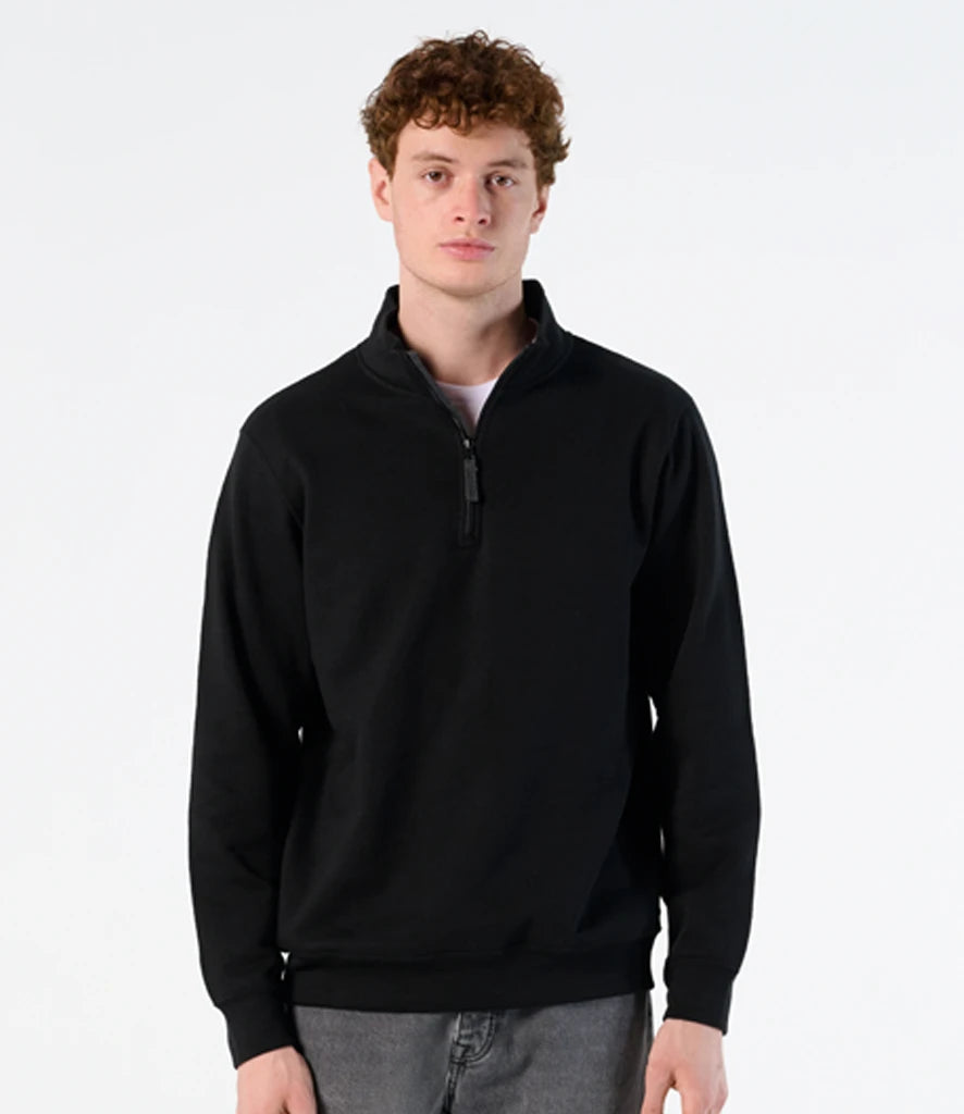 SOLS 02088 SOL'S Stan Contrast Zip Neck Sweatshirt