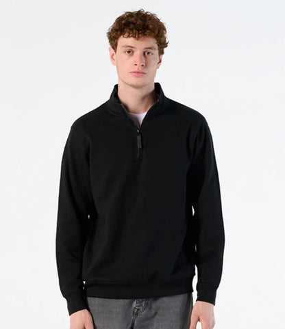SOLS 02088 SOL'S Stan Contrast Zip Neck Sweatshirt