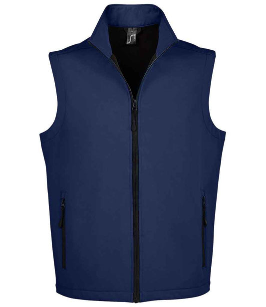 SOLS 02887 SOL'S Race Soft Shell Bodywarmer in French Navy