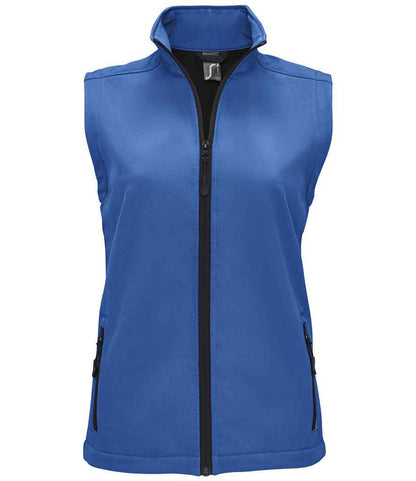 SOLS 02888 SOL'S Ladies Race Soft Shell Bodywarmer in Royal Blue