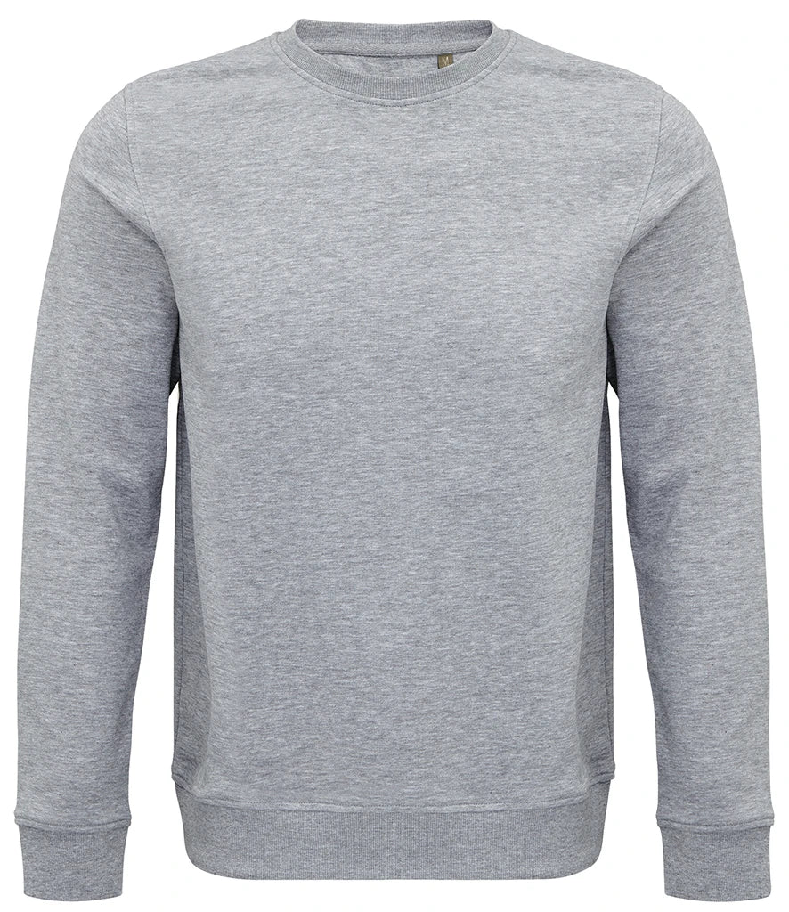 SOLS 03574 SOL'S Unisex Comet Organic Sweatshirt in Grey Marl