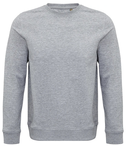 SOLS 03574 SOL'S Unisex Comet Organic Sweatshirt in Grey Marl
