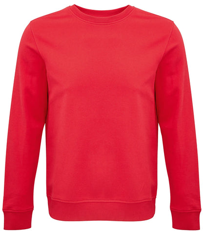 SOLS 03574 SOL'S Unisex Comet Organic Sweatshirt in Red
