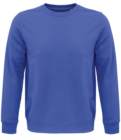 SOLS 03574 SOL'S Unisex Comet Organic Sweatshirt in Royal Blue