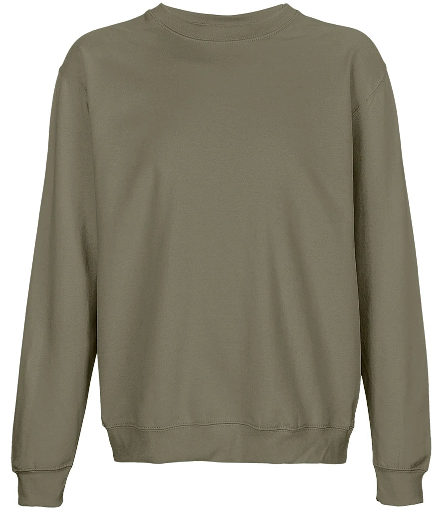 SOLS 03814 SOL'S Unisex Columbia Sweatshirt in Army