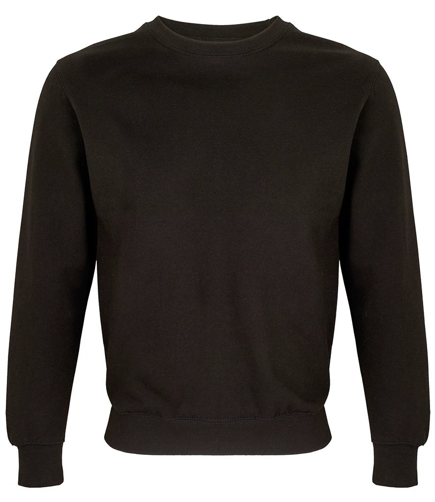 SOLS 03814 SOL'S Unisex Columbia Sweatshirt in Black