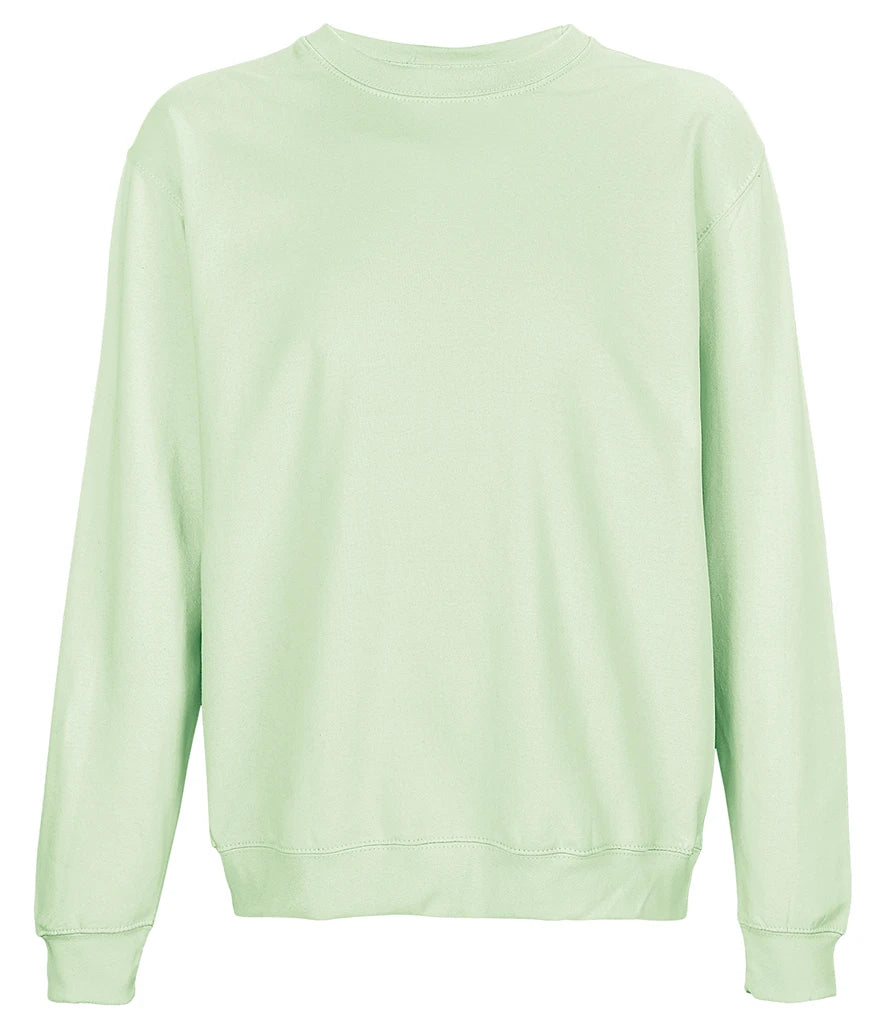 SOLS 03814 SOL'S Unisex Columbia Sweatshirt in Creamy Green