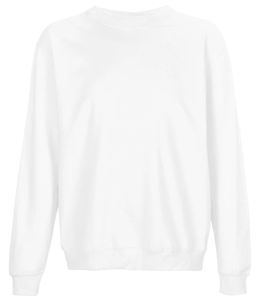SOLS 03814 SOL'S Unisex Columbia Sweatshirt in White
