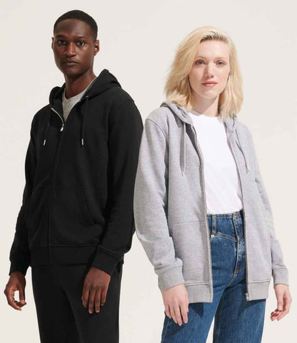 SOLS 04237 Calipso Full Zip Hoodie in Black