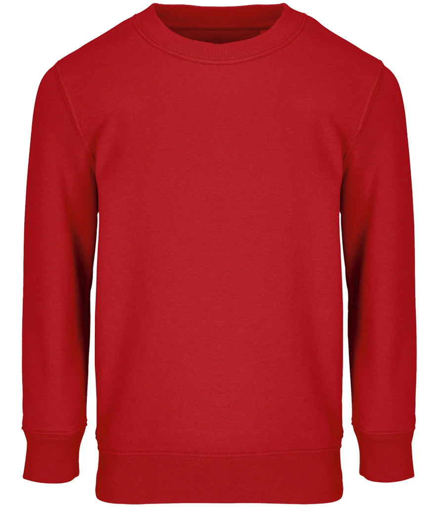 SOLS 04239 SOL'S Kids Columbia Sweatshirt in Bright Red