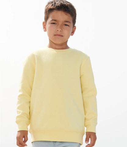 SOLS 04239 SOL'S Kids Columbia Sweatshirt in Light Yellow