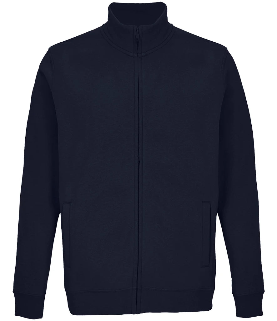 SOLS 04240 SOL'S Unisex Cooper Full Zip Sweat Jacket in French Navy