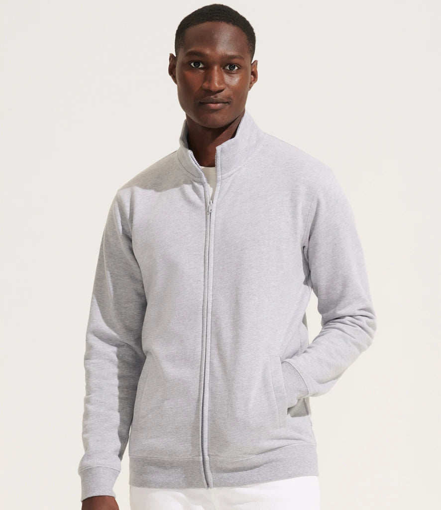 SOLS 04240 SOL'S Unisex Cooper Full Zip Sweat Jacket in Grey Marl