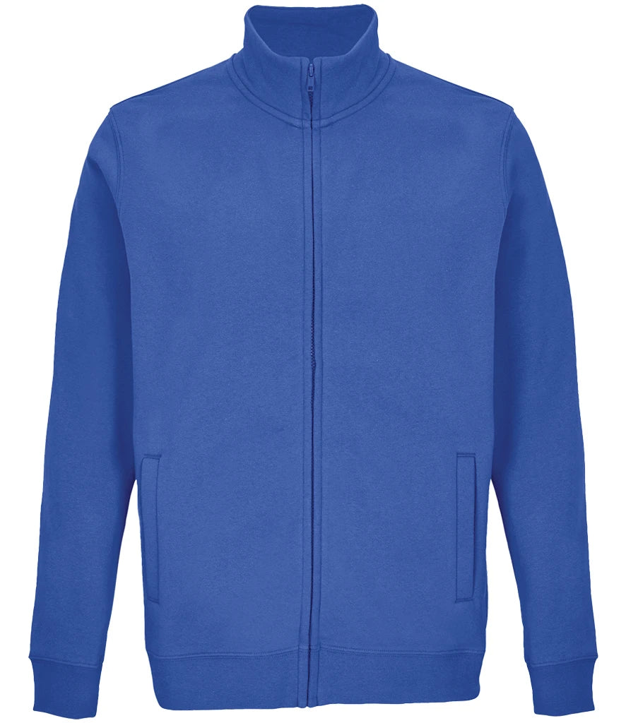 SOLS 04240 SOL'S Unisex Cooper Full Zip Sweat Jacket in Royal Blue