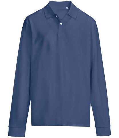 SOLS 04441 SOL'S Unisex Pacific Long Sleeve Piqué Polo Shirt