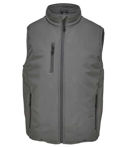 SOLS 04809 SOL'S Unisex Falcon Padded Bodywarmer in Charcoal