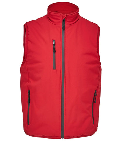 SOLS 04809 SOL'S Unisex Falcon Padded Bodywarmer in Pepper Red