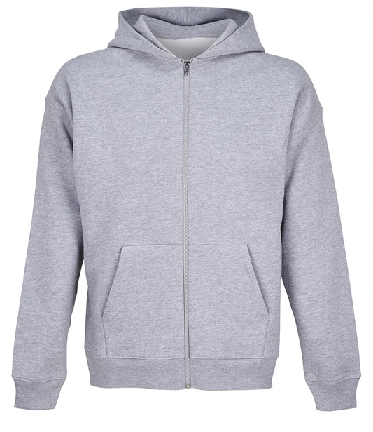 SOLS 04818 Jelo Zipped Hoodie in Grey Marl