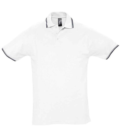 SOLS 11365 SOL'S Practice Tipped Cotton Piqué Polo Shirt