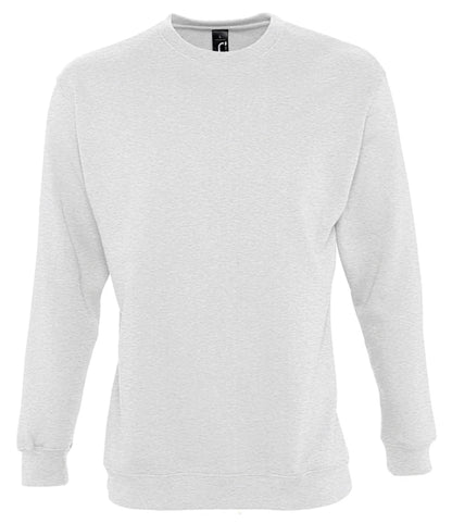 SOLS 13250 SOL'S Unisex New Supreme Sweatshirt in Ash