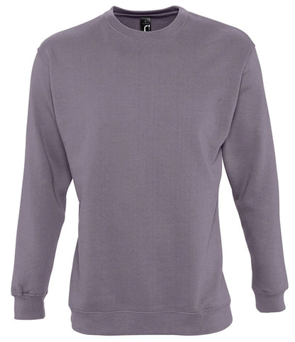 SOLS 13250 SOL'S Unisex New Supreme Sweatshirt in Grey