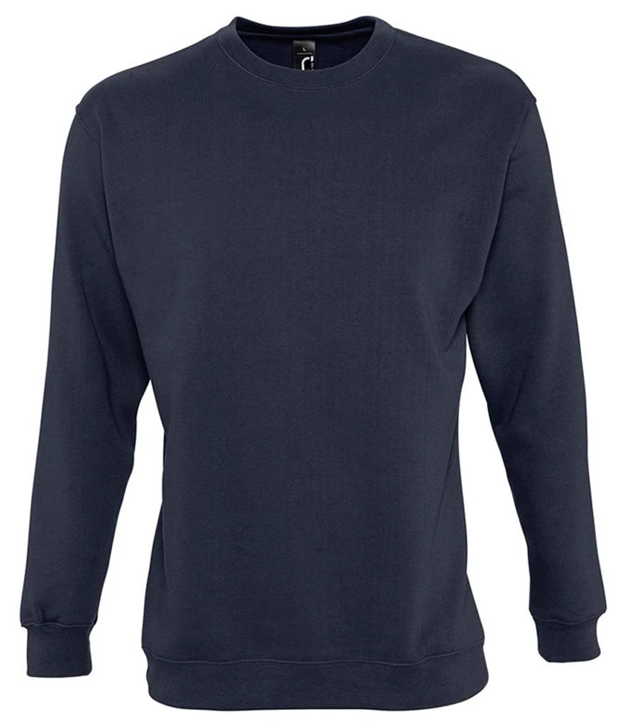 SOLS 13250 SOL'S Unisex New Supreme Sweatshirt in Navy