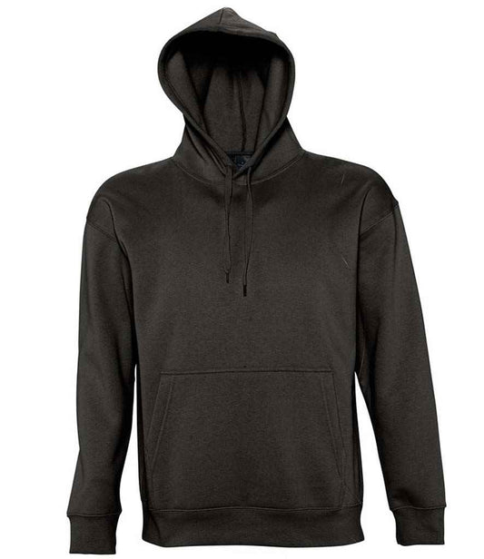 SOLS 13251 Slam Hooded Sweatshirt in Black