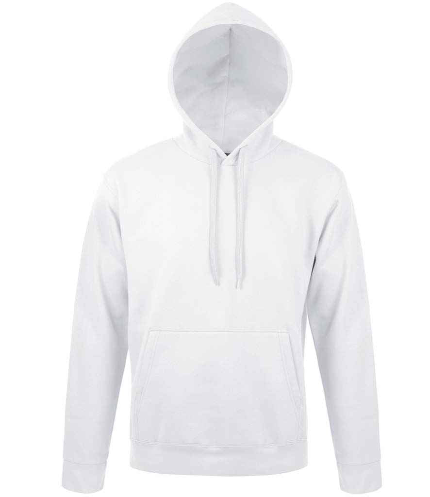 SOLS 47101 Snake Hooded Sweatshirt in White