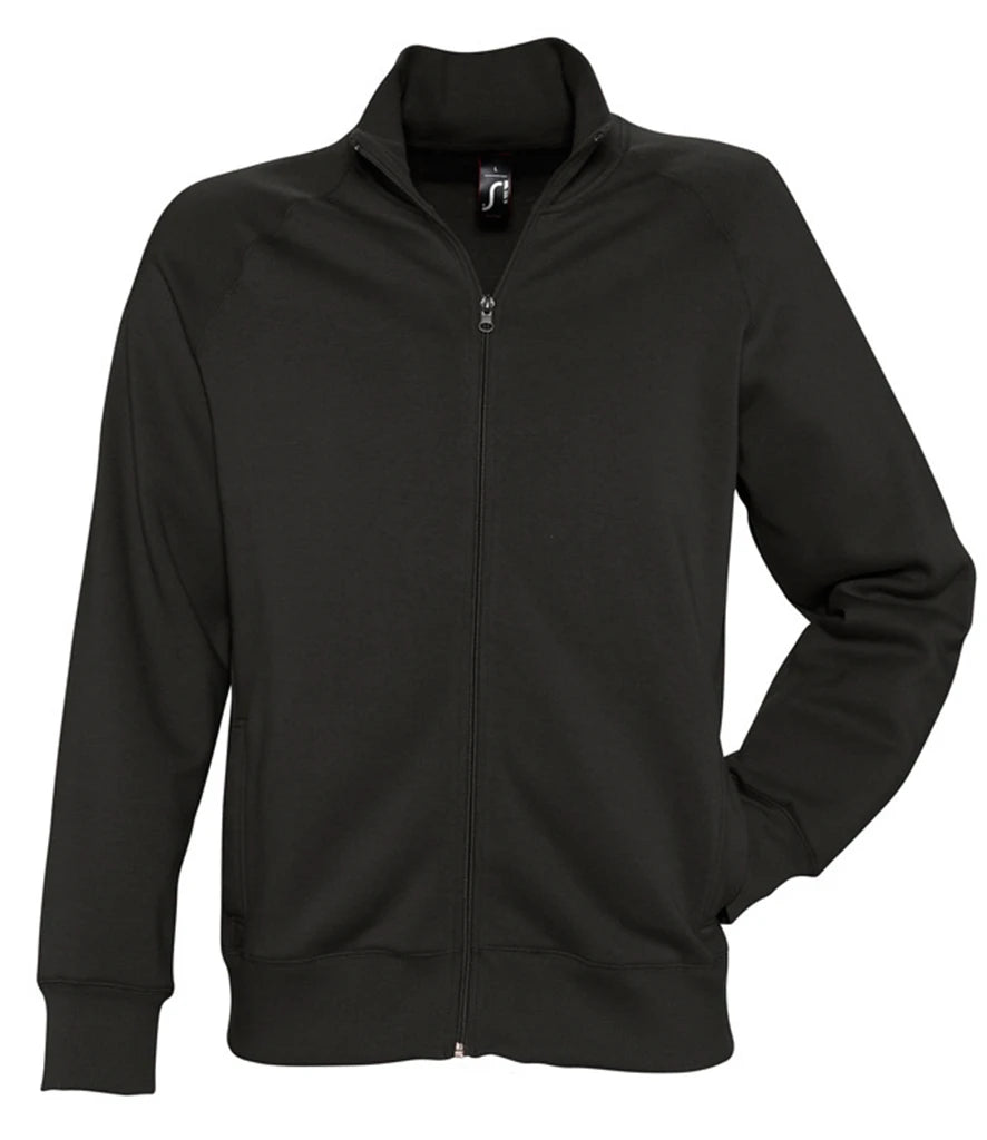 SOLS 47200 SOL'S Sundae Sweat Jacket in Black