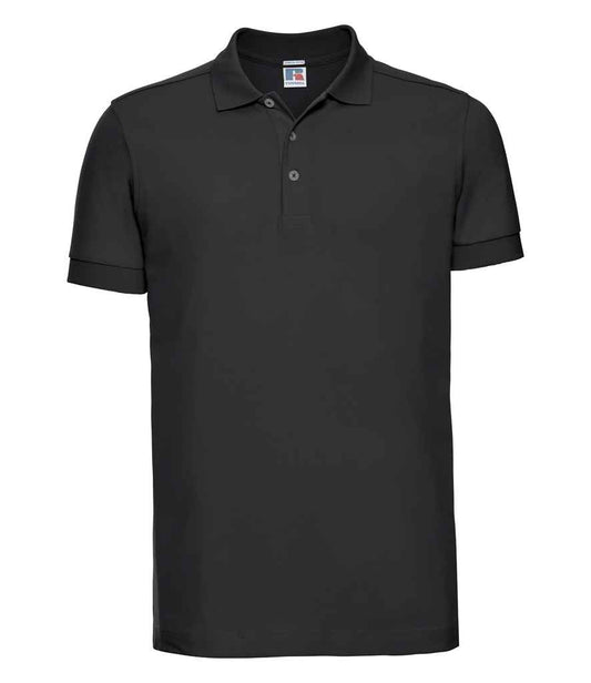 Russell Athletic 566M Stretch Piqué Polo Shirt
